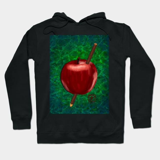 Apple Pencil applepen Hoodie by Pragonette